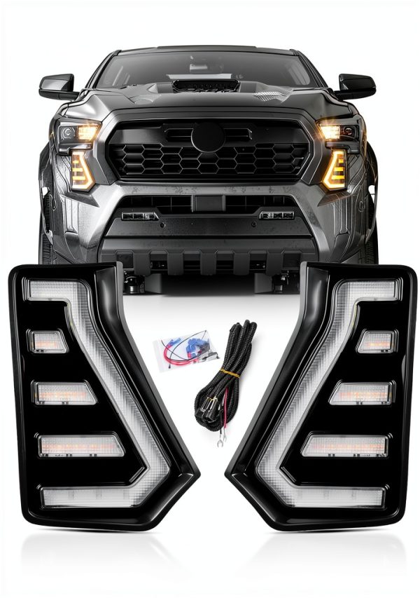 LENJIEMT Tacoma DRL LED Fog Lights-0