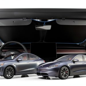 Tesla Sunshade Spigen Dual‑Layer UV Shield-0