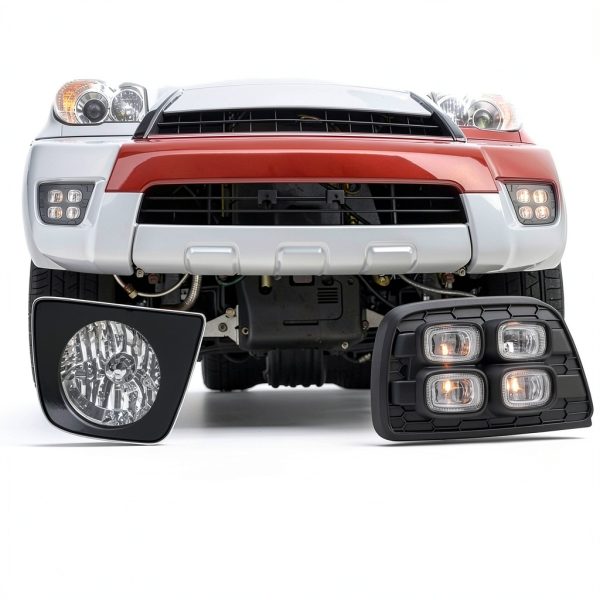 LED Front Fog Lamp BINQIGOO Waterproof Design-2