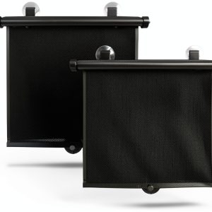EcoNour Car Window Shade Roller Black UV-0