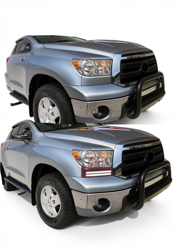 TBHOO 2-in-1 Headlight Guard for Toyota Tundra-1