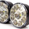 Akozon Fog Light LED 9W Waterproof Front Lamp-2