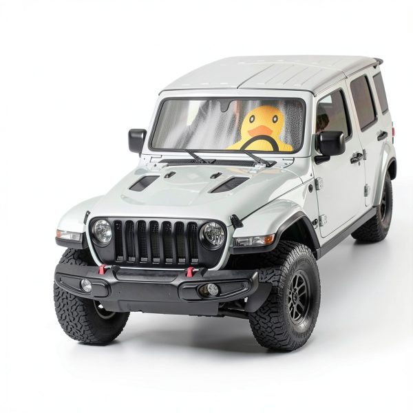 Jeep Wrangler Sunshade ROMASO Foldable Aluminum-6