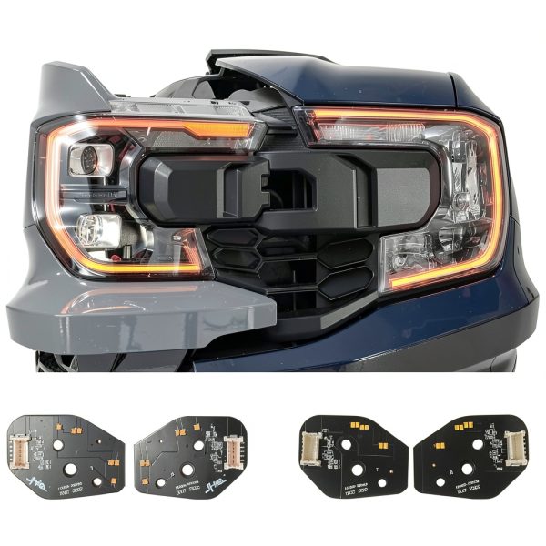 JHO Amber DRL Chips for Ford Ranger LARIAT RAPTOR-2
