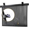 EcoNour Car Window Shade Roller Black UV-7