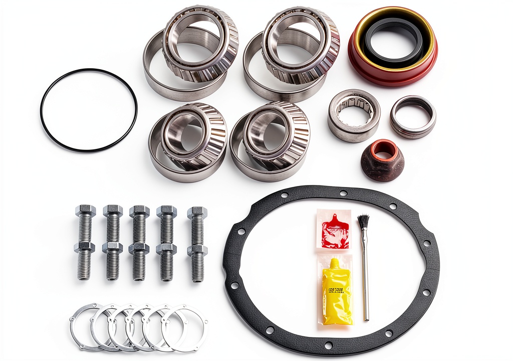 Installing Motive Gear rear differential bearing kit on a Ford rear axle