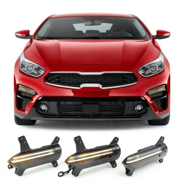 LED DRL KEEGTBOX for Kia Forte 2019 Black-2