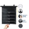 EcoNour Car Window Shade Roller Black UV-6