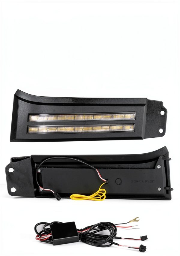 TBHOO 2-in-1 Headlight Guard for Toyota Tundra-2