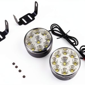 Akozon Fog Light LED 9W Waterproof Front Lamp-0