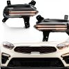 LED DRL KEEGTBOX for Kia Forte 2019 Black-0