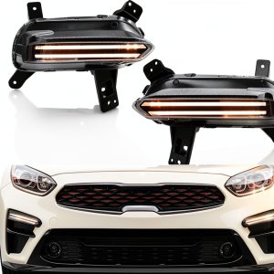 LED DRL KEEGTBOX for Kia Forte 2019 Black-0