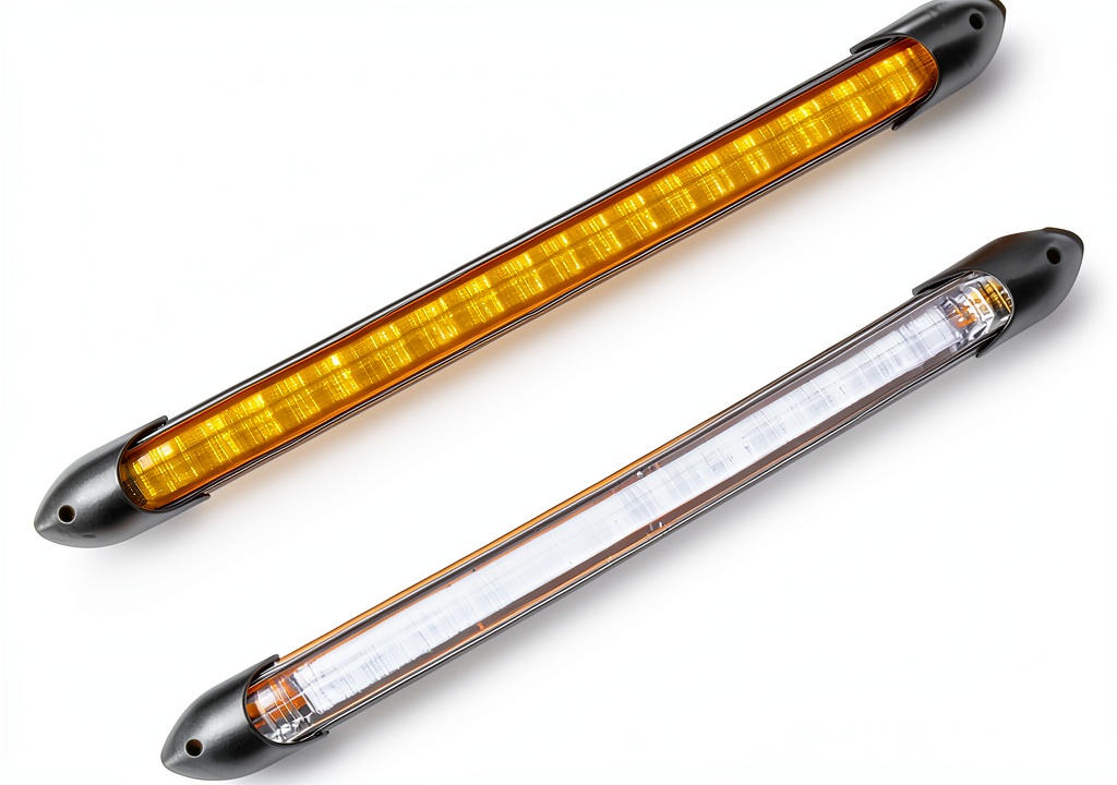 Installing Wuyaoyao Exterior Car LED Strip Light Universal Fit on a vehicle hood
