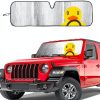 Jeep Wrangler Sunshade ROMASO Foldable Aluminum-0