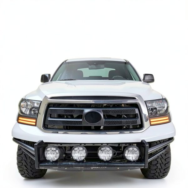 TBHOO 2-in-1 Headlight Guard for Toyota Tundra-4