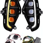 AMOPA 3528 LED Daytime Running Light for Toyota RAV4 Right-0