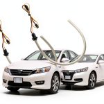 GTINTHEBOX Parking Light DRL LED Kit White Amber for Honda-0