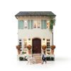 Motion Sensor Outdoor Light 2-Pack Mount 10.24'' Black Lantern-1